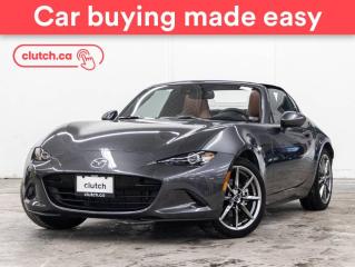 Used 2022 Mazda Miata MX-5 RF GT w/ Exclusive Pkg w/ Apple CarPlay & Android Auto, Heated Front Seat, Nav for sale in Toronto, ON
