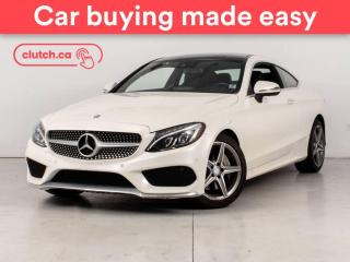 Used 2017 Mercedes-Benz C-Class C 300 4Matic AWD  w/Nav, Leather, Moonroof for sale in Toronto, ON
