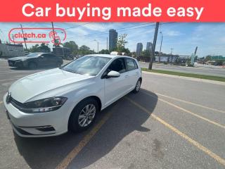 Used 2020 Volkswagen Golf Comfortline w/ Apple CarPlay & Android Auto, Heated Front Seats, Cruise Control for sale in Toronto, ON