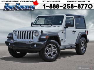 Used 2022 Jeep Wrangler SPORT S | 4x4 | TECH | HARDTOP | 17 ALLOYS | STEPS for sale in Milton, ON