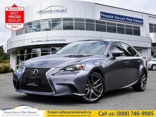 Used 2015 Lexus IS 250 F Sport  Cooled Seats, Nav, Rear Cam for sale in Abbotsford, BC