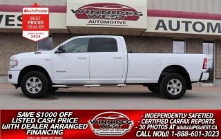 Used 2019 Dodge Ram 2500 BIG HORN SPORT EDITION, LOADED, 8FT BOX, AS NEW!! for sale in Headingley, MB