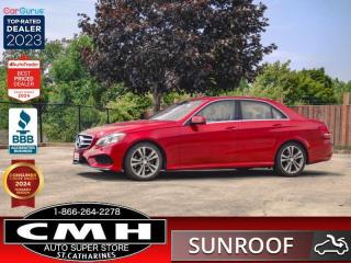 Used 2015 Mercedes-Benz E-Class E 350  NAV ROOF LEATH 18-AL for sale in St. Catharines, ON