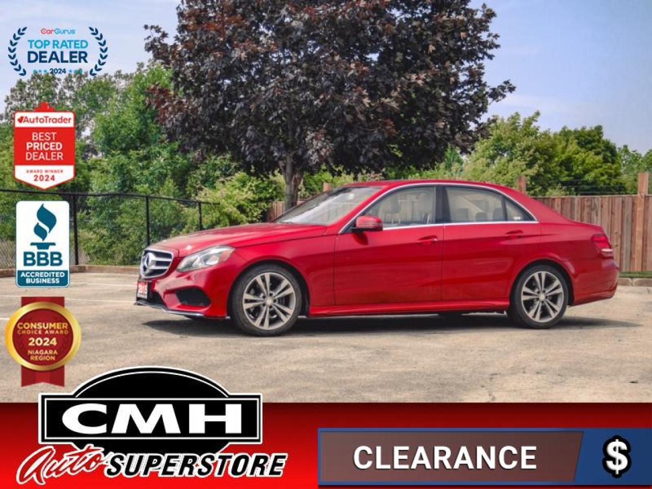 Used 2015 Mercedes-Benz E-Class E 350  NAV ROOF LEATH 18-AL for sale in St. Catharines, ON