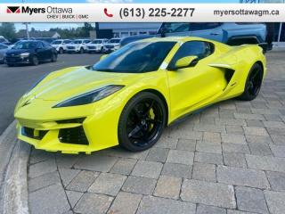 New 2024 Chevrolet Corvette E-Ray Coupe  ERAY COUPE, 1LZ, 655 HP, ACCELERATE YELLOW, IN STOCK for sale in Ottawa, ON