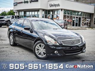 Used 2011 Infiniti G25 x AWD| AS-TRADED| SUNROOF| LEATHER| for sale in Burlington, ON