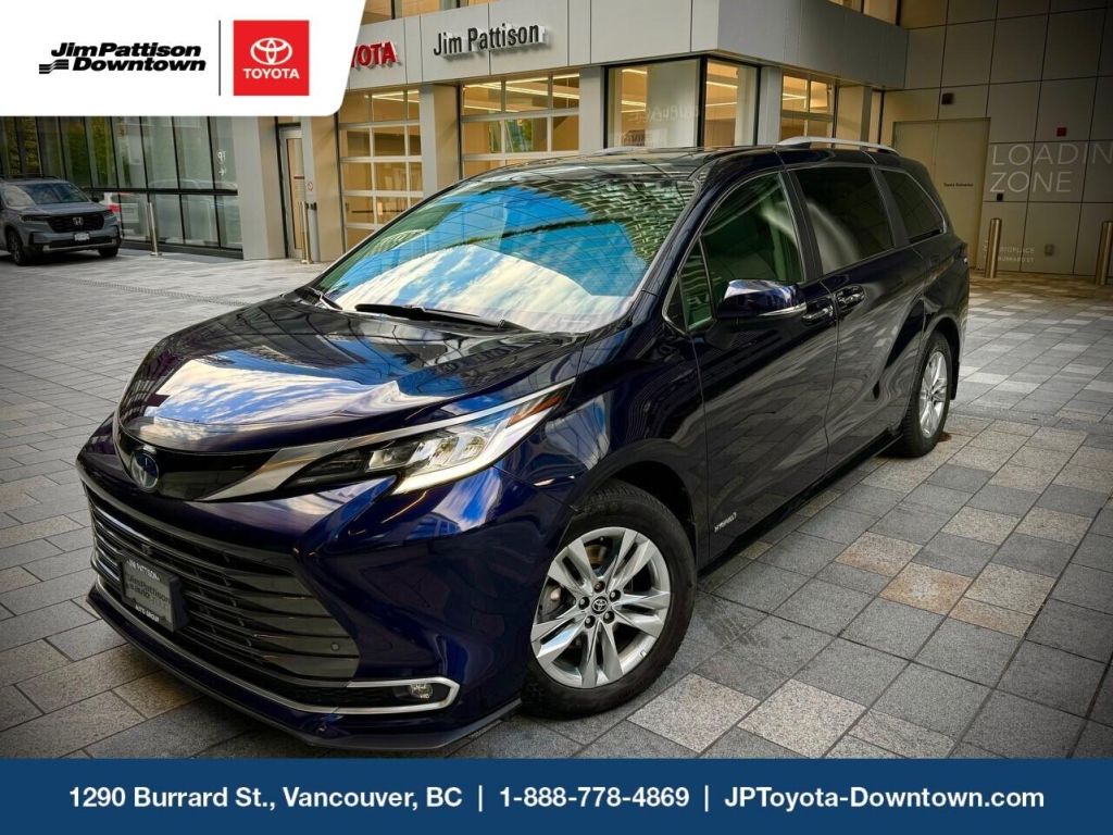 Used 2021 Toyota Sienna Hybrid Limited AWD for Sale in Vancouver, British Columbia