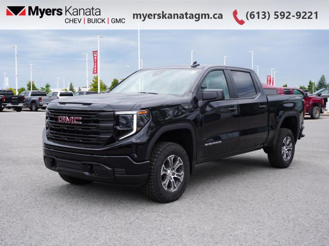 New 2024 GMC Sierra 1500 Pro  - Apple CarPlay for sale in Kanata, ON