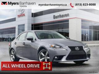 Used 2015 Lexus IS 350 4DR SDN AWD  - $254 B/W - Low Mileage for sale in Ottawa, ON