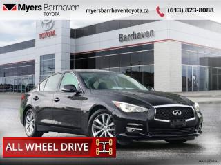 Used 2017 Infiniti Q50 3.0t  - 	Sunroof -  Leather Seats - $218 B/W for sale in Ottawa, ON