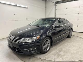 Used 2016 Volkswagen Passat CC R-LINE | SUNROOF | LEATHER | NAV | JUST TRADED! for sale in Ottawa, ON