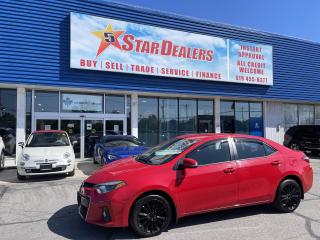 Used 2015 Toyota Corolla S LOADED  CERTIFIED  WE FINANCE ALL DREDIT for sale in London, ON
