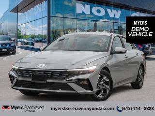 Used 2024 Hyundai Elantra Luxury IVT  - Leather Seats for sale in Nepean, ON