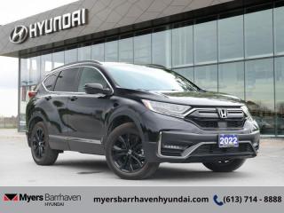 Used 2022 Honda CR-V Black Edition  - Sunroof -  Leather Seats for sale in Nepean, ON