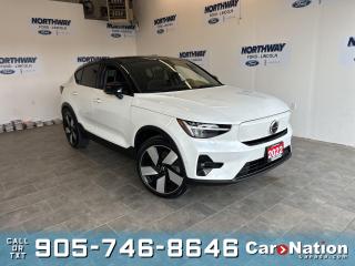 Used 2022 Volvo C40 Recharge Pure Electric ULTIMATE P8 | AWD | ELECTRIC | PANO ROOF | NAV for sale in Brantford, ON