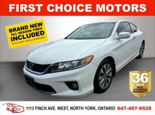 Used 2013 Honda Accord EX-L for sale in North York, ON