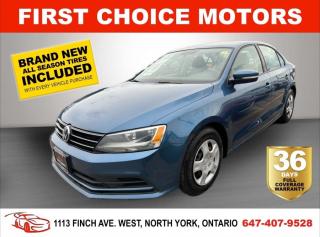 Used 2015 Volkswagen Jetta TRENDLINE ~AUTOMATIC, FULLY CERTIFIED WITH WARRANT for sale in North York, ON
