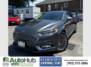 Used 2017 Ford Fusion TITANIUM-LEATHER-NAV-BACKUP CAMERA-AWD for sale in Hamilton, ON