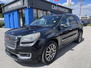 Used 2013 GMC Acadia AWD CERTIFIED Denali 2ROOF NAV WE FINANCE ALL CRED for sale in London, ON