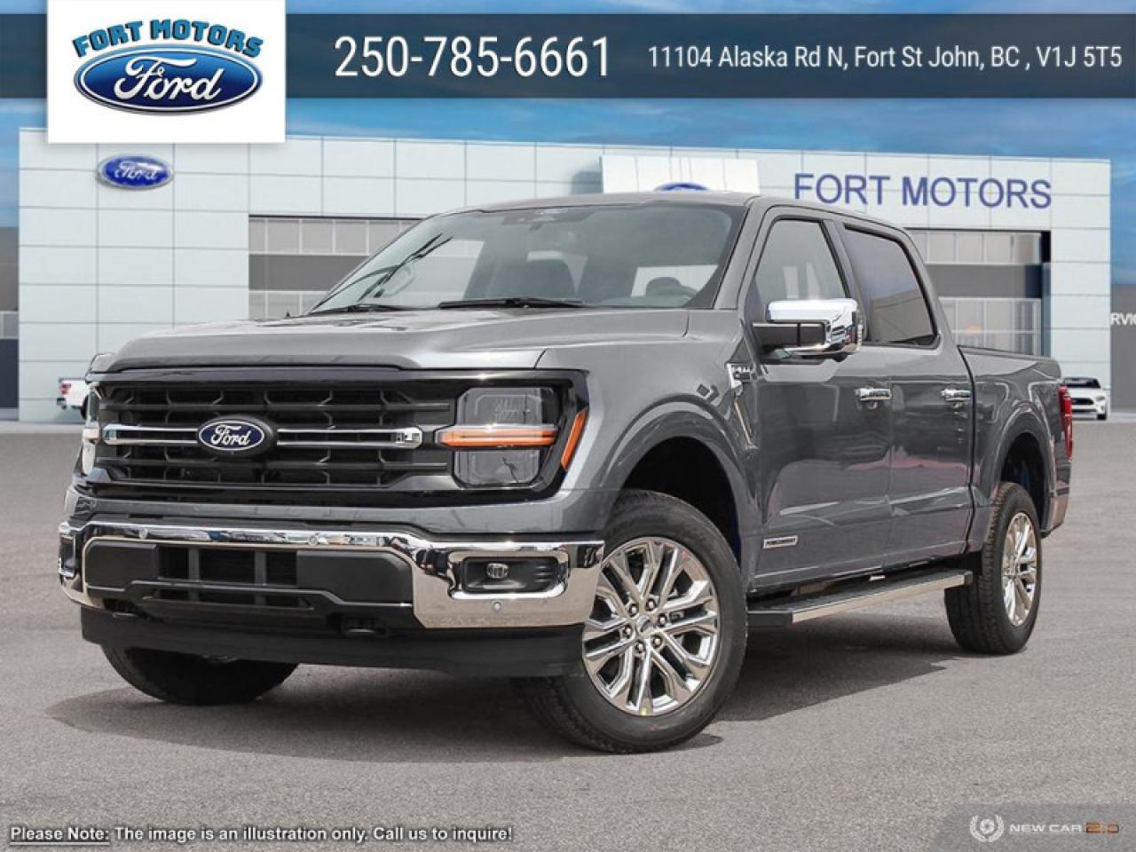 New 2024 Ford F-150 XLT  - Premium Audio for sale in Fort St John, BC