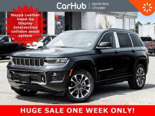 New 2024 Jeep Grand Cherokee Overland Navi 10.1'' Screen Panoroof 360 Camera for sale in Thornhill, ON