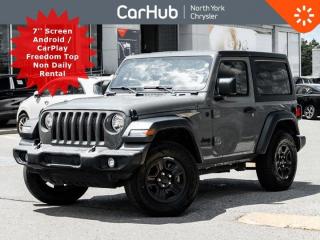 Used 2023 Jeep Wrangler Sport Driver Assists CarPlay/Android Back-Up Camera for sale in Thornhill, ON