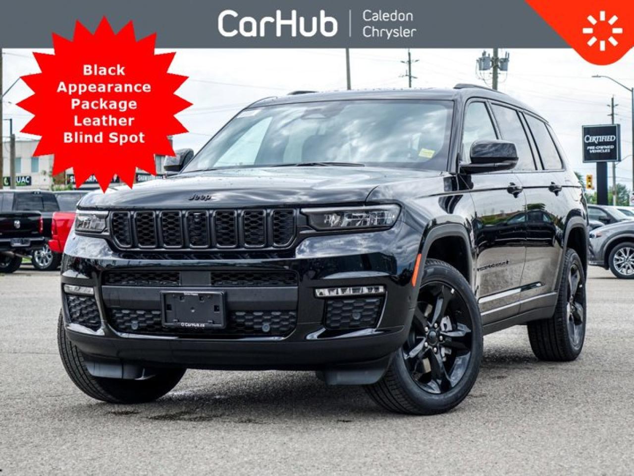 New 2024 Jeep Grand Cherokee L Limited 6Seater Pano Sunroof 360 Cam Luxury Tech Grp for sale in Bolton, ON