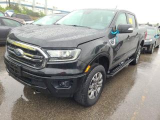 Used 2021 Ford Ranger LARIAT Crew 4WD, Navigation, Leather, Heated Seats, CarPlay + Android, Bluetooth, Rear Camera &Much! for sale in Guelph, ON