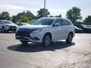 Used 2020 Mitsubishi Outlander Phev SE PHEV, AWC, Split Leather, Heated Seats, Blind Spot, Carplay + Android, Power Seats & More! for sale in Guelph, ON