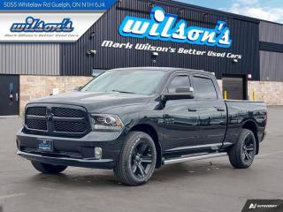 Used 2018 RAM 1500 Night Edition Crew Cab, Hemi, Nav, Heated Seats + Wheel, Remote Start, Alpine Audio,& more! for sale in Guelph, ON