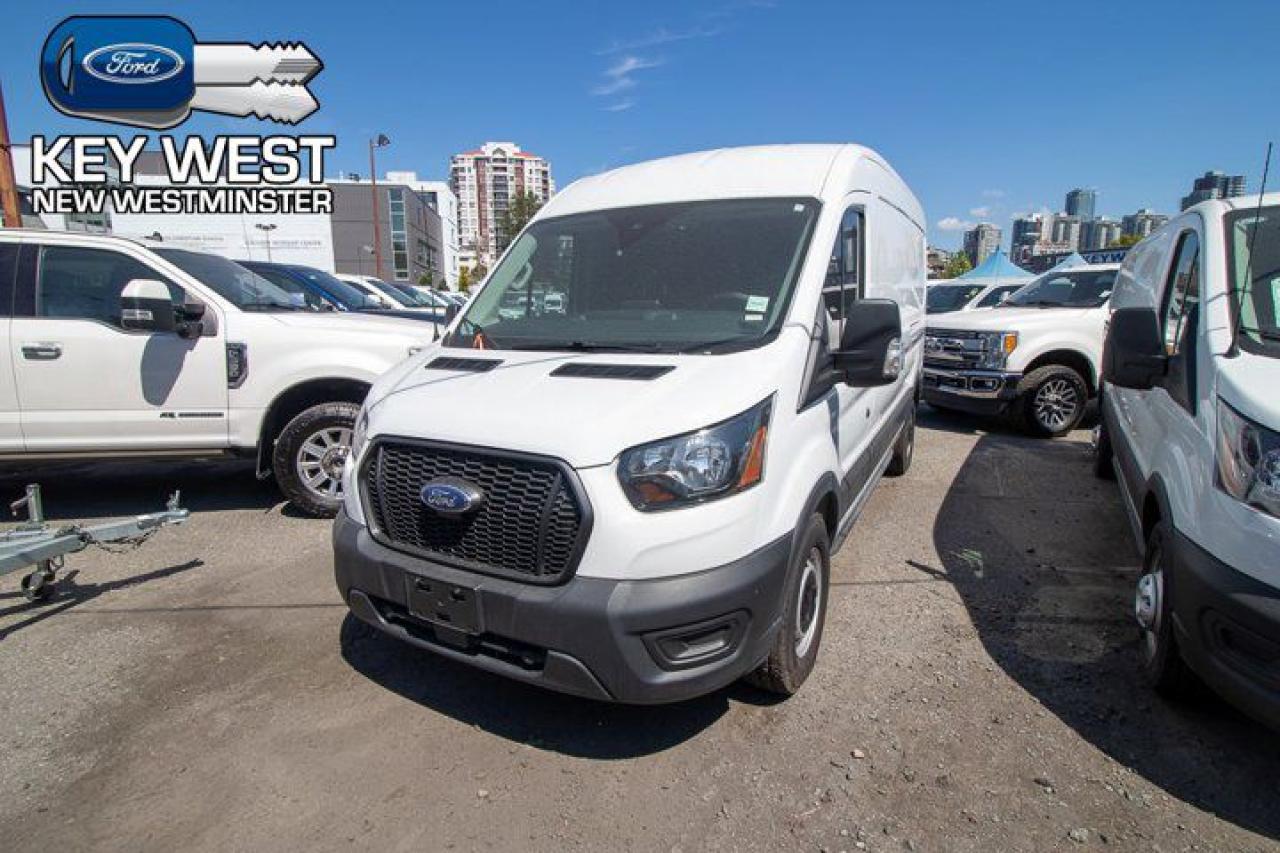 Used 2021 Ford Transit Cargo Van 250 Medium Roof Cam Sync 3 Reverse Sensors for sale in New Westminster, BC