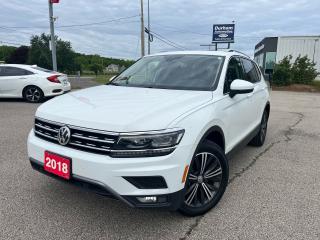 Used 2018 Volkswagen Tiguan Highline for sale in Lincoln, ON