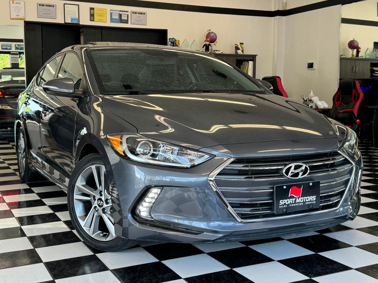 2017 Hyundai Elantra Limited+GPS+Roof+Leather+ApplePlay+CLEAN CARFAX - Photo #18