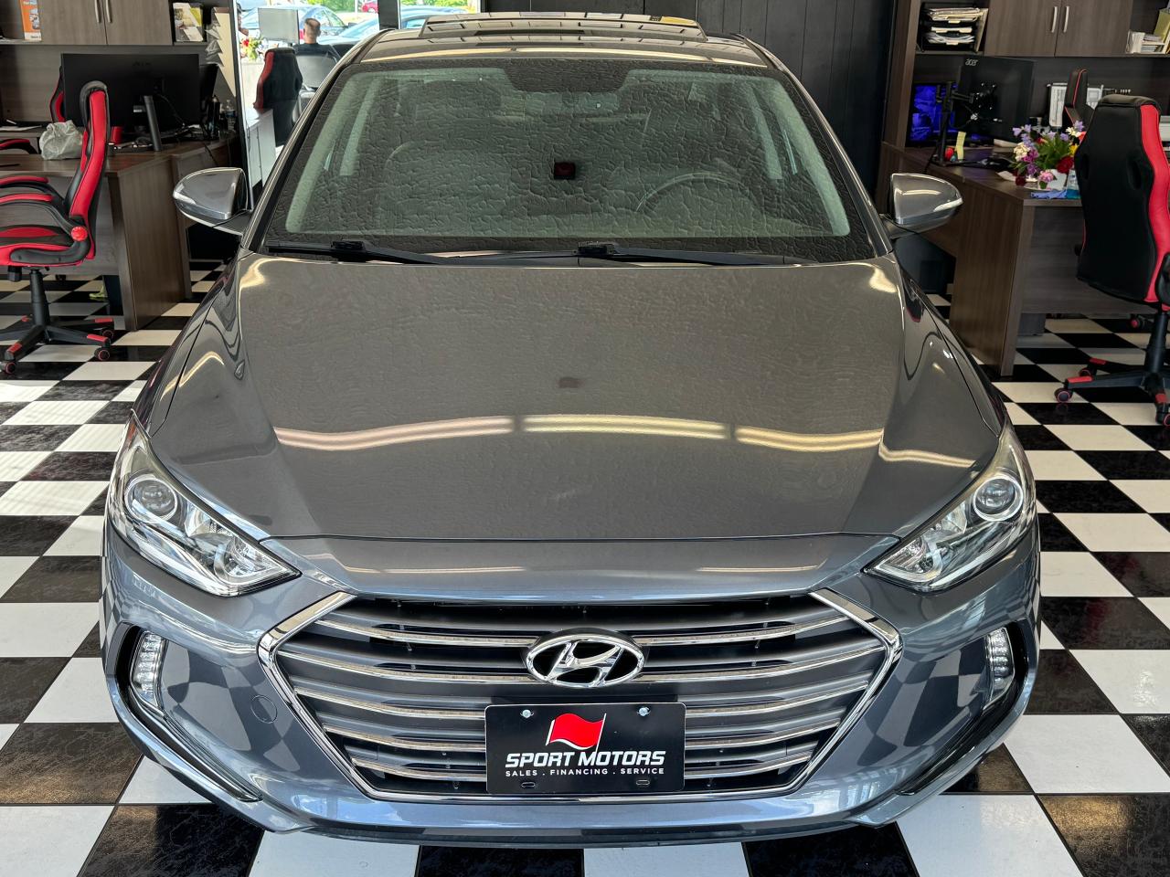 2017 Hyundai Elantra Limited+GPS+Roof+Leather+ApplePlay+CLEAN CARFAX - Photo #8