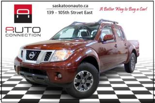 Used 2017 Nissan Frontier PRO-4X - 4x4 - CREW CAB - NAV - MOONROOF - LEATHER - ACCIDENT FREE - LOCAL VEHICLE for sale in Saskatoon, SK