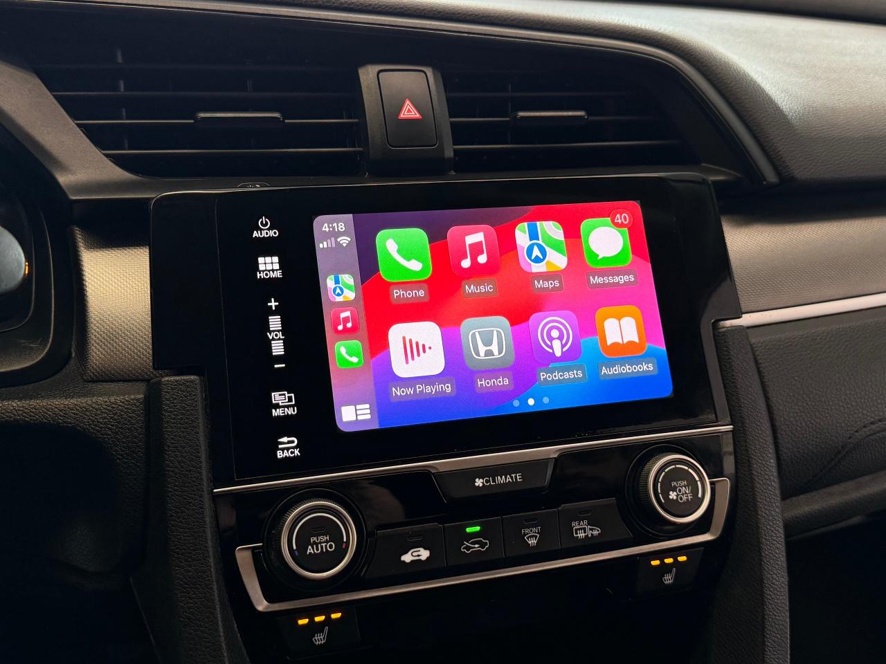 2018 Honda Civic LX+New Tires+ApplePlay+Camera+Tinted+CLEAN CARFAX - Photo #11