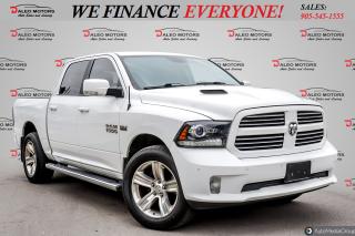 Used 2017 RAM 1500 4WD Crew Cab Sport / COOLED SEATS / B.CAM / NAV for sale in Hamilton, ON