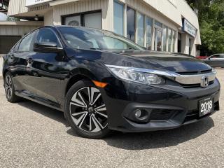 Used 2018 Honda Civic EX-T Sedan - CAR PLAY! BACK-UP/BLIND-SPOT CAM! SUNROOF! for sale in Kitchener, ON