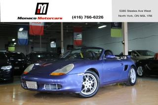 Used 1999 Porsche Boxster 2.5L - MANUAL|CAMERA|BLUETOOTH|SPOILER for sale in North York, ON