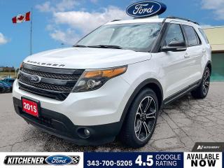 Used 2015 Ford Explorer Sport TWIN PANEL MOONROOF | LEATHER | NAVIGATION for sale in Kitchener, ON