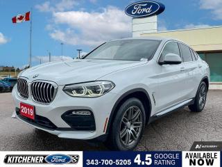 Used 2019 BMW X4 xDrive30i HEATED AND VENTILATED SEATS | MEMORY SEAT | PANORAMIC MOONROOF for sale in Kitchener, ON