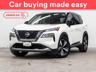 Used 2021 Nissan Rogue Platinum AWD w/ Apple CarPlay & Android Auto, Panoramic Moonroof, Around View Monitor for sale in Toronto, ON
