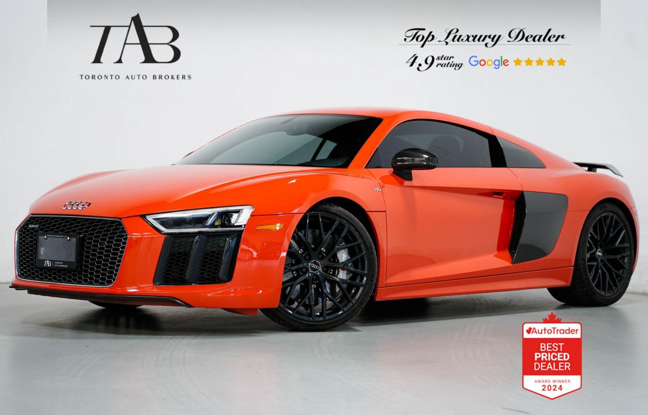 Used 2017 Audi R8 V10 PLUS | CARBON FIBER | 20 IN WHEELS for sale in Vaughan, ON