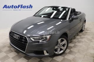 Used 2018 Audi A3 Cabriolet KOMFORT QUATTRO CONVERTIBLE, SIEGES CHAUFFANTS for sale in Saint-Hubert, QC
