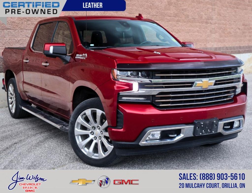 Used 2021 Chevrolet Silverado 1500 4WD Crew Cab 147 High Country LEATHER SUNROOF for Sale in Orillia, Ontario