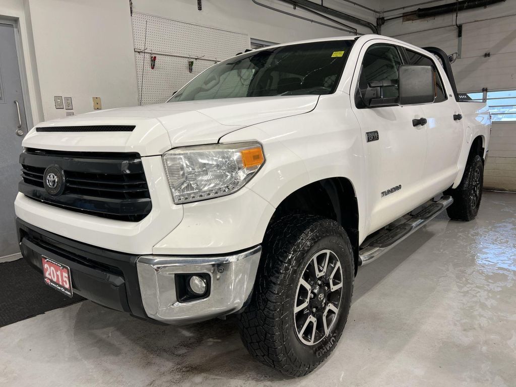 Used 2015 Toyota Tundra TRD OFF ROAD SUNROOF CREW REAR CAM HTD SEATS for Sale in Ottawa, Ontario