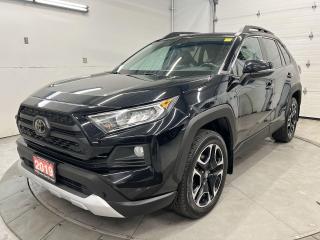 Used 2019 Toyota RAV4 TRAIL AWD | COOLED LEATHER | SUNROOF | BLIND SPOT for sale in Ottawa, ON
