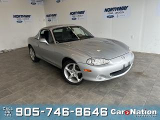 Used 2003 Mazda Miata MX-5 HARD TOP CONVERTIBLE | 5 SPEED M/T | LOW KMS for sale in Brantford, ON