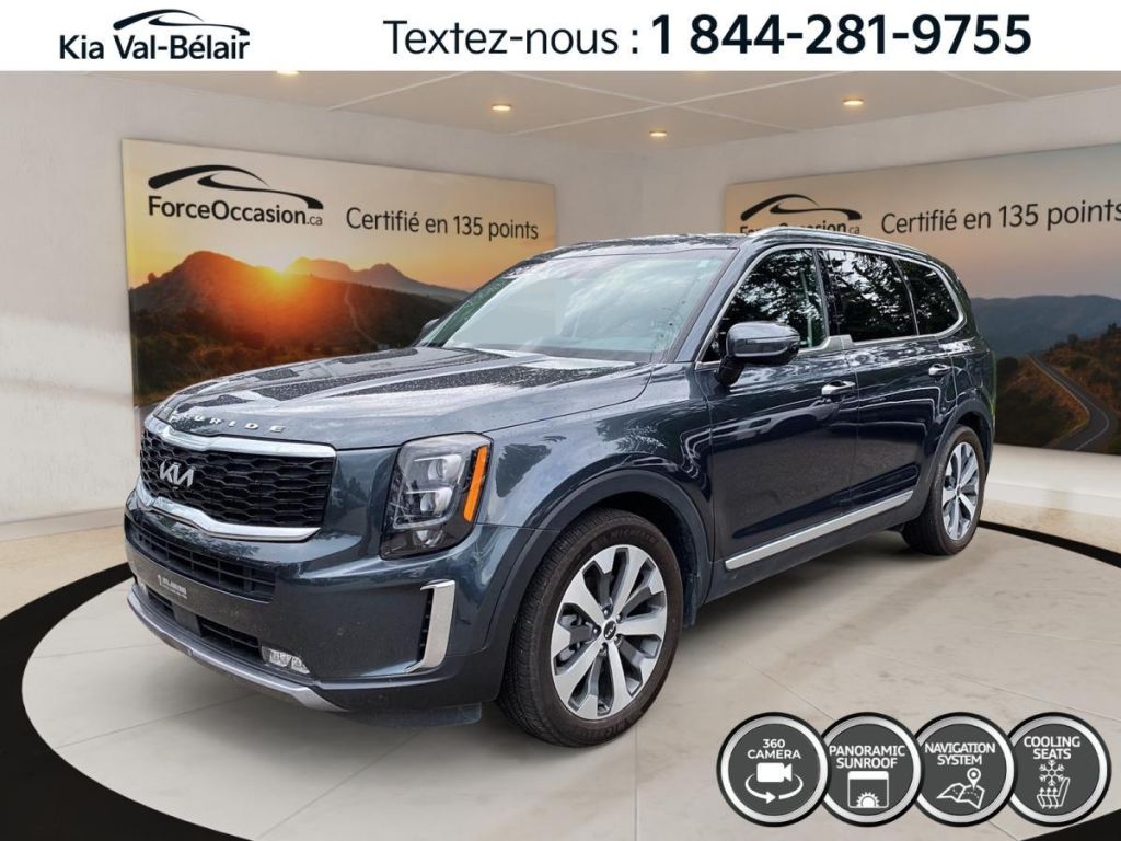 Used 2022 Kia Telluride SX V6 * AWD * CUIR * 8 PLACES * 5000 LBS TOWING * for Sale in Québec, Quebec
