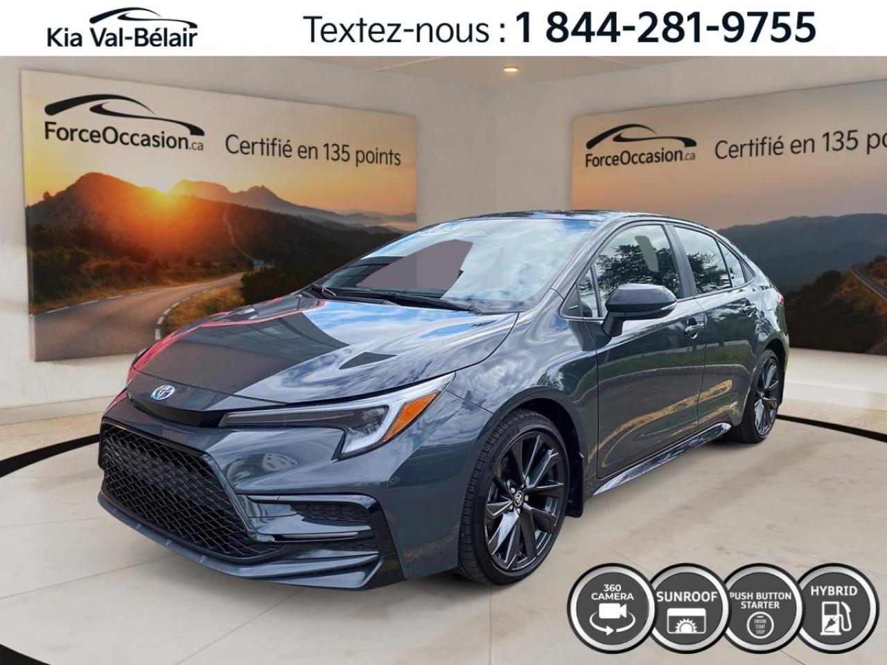 Used 2023 Toyota Corolla Hybrid SE *AWD *TOIT *CRUISE *CAMERA *ANGLE MORT for Sale in Québec, Quebec